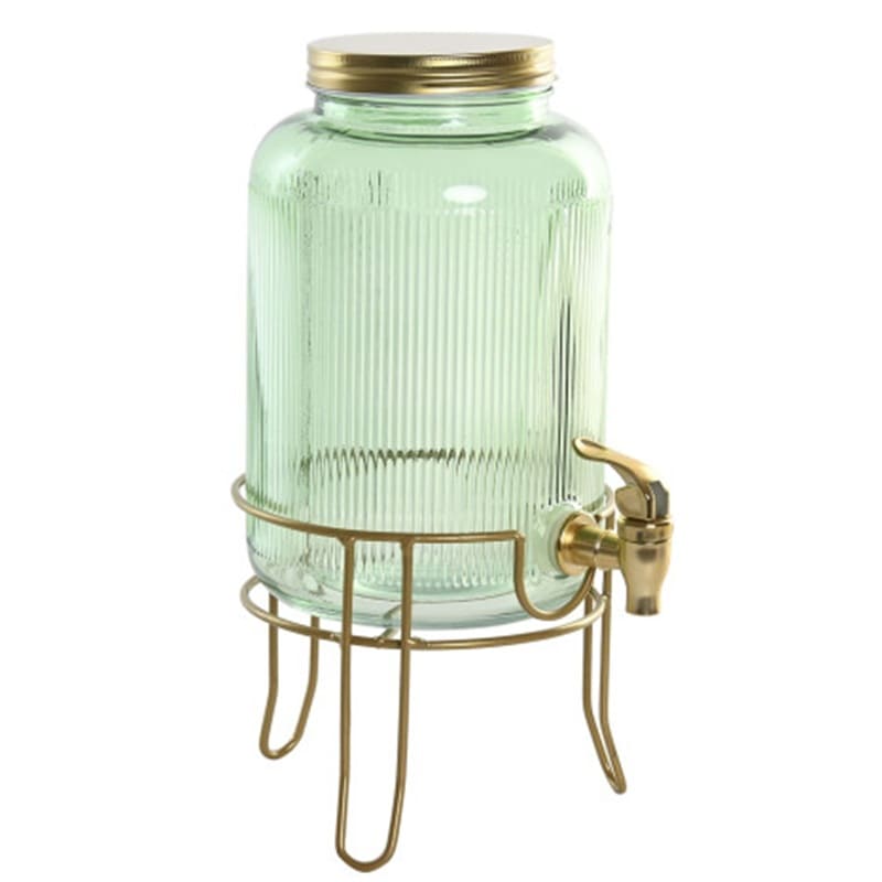 Dispensador de bebidas verde 4 l